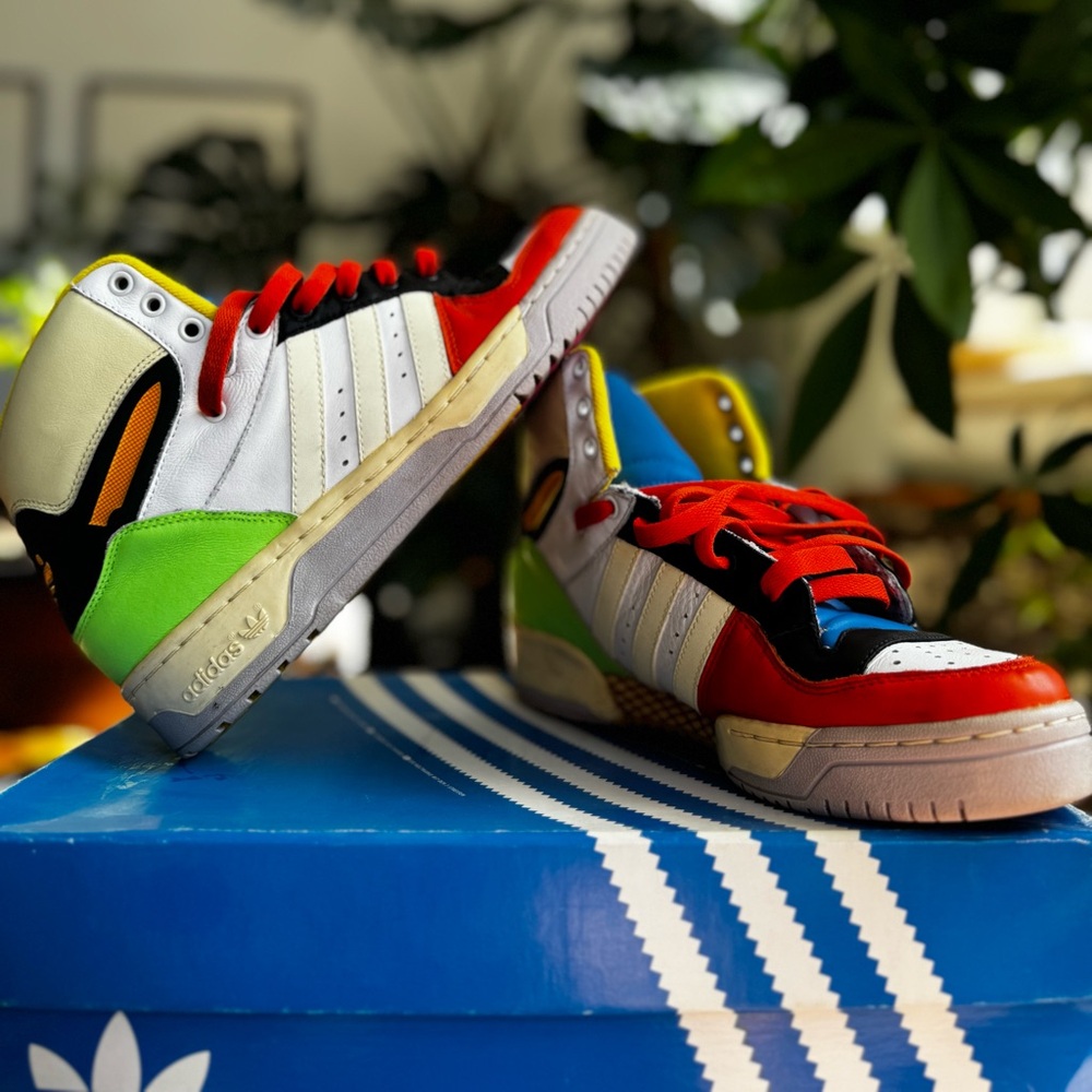 adidas Multicolor High-Top Sneakers